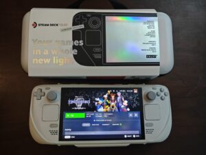 2TB Steam Deck Oled White Limited Edition with Case